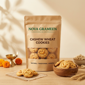 Cashew Wheat Cookies