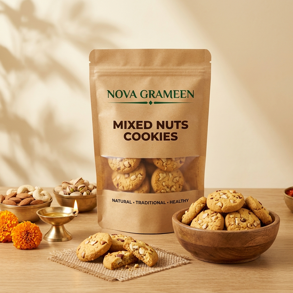 Mixed Nuts Cookies