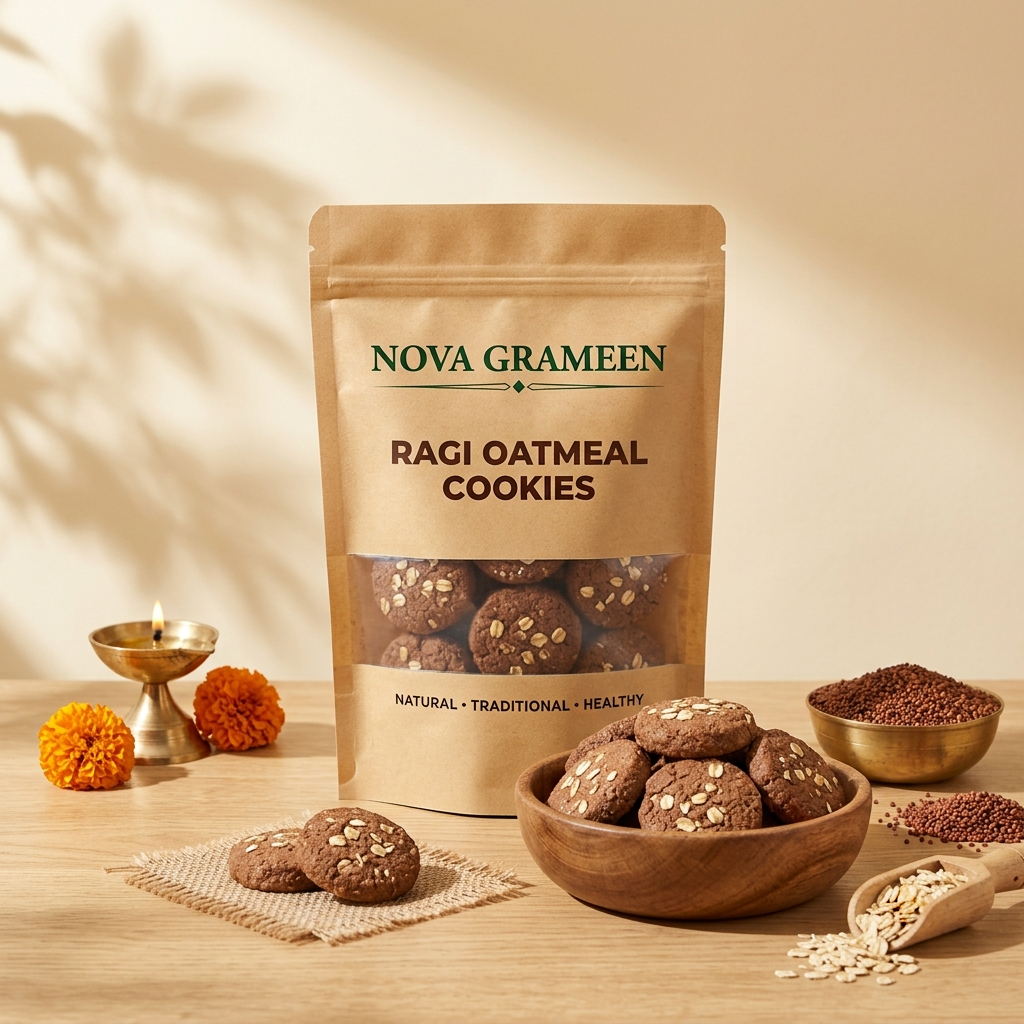 Ragi with Oatmeal