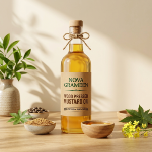 Wood Pressed Mustard Oil